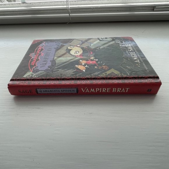 Araminta Spookie Vampire Brat Hardcover Children's Book as told to Angie Sage - Picture 4 of 9